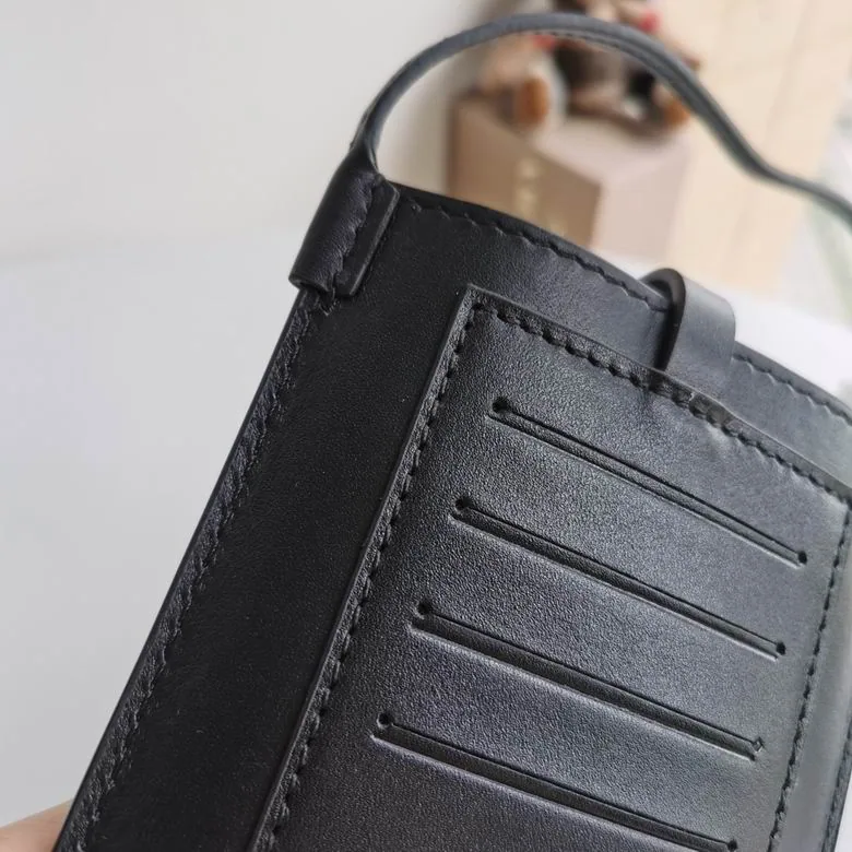 Burberry 082701 Black Mini Crossbody Pouch, catalog view 4, 082701-IQ