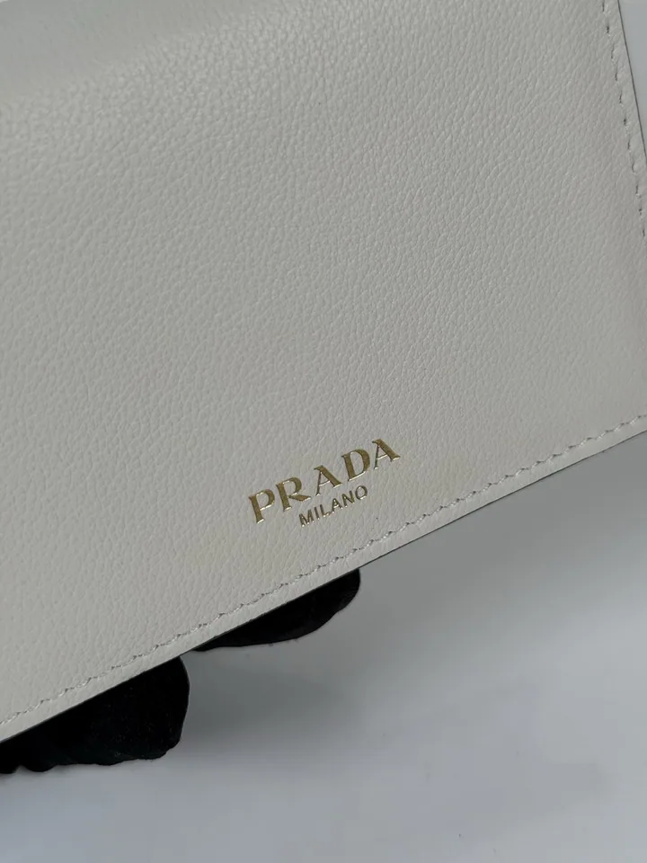 Prada 1MV021 Ivory Compact Wallet, catalog view 4, 1MV021