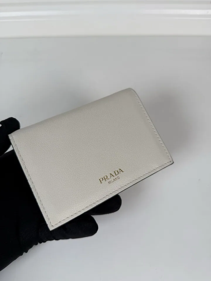 Prada 1MV021 Ivory Compact Wallet, catalog view 5, 1MV021