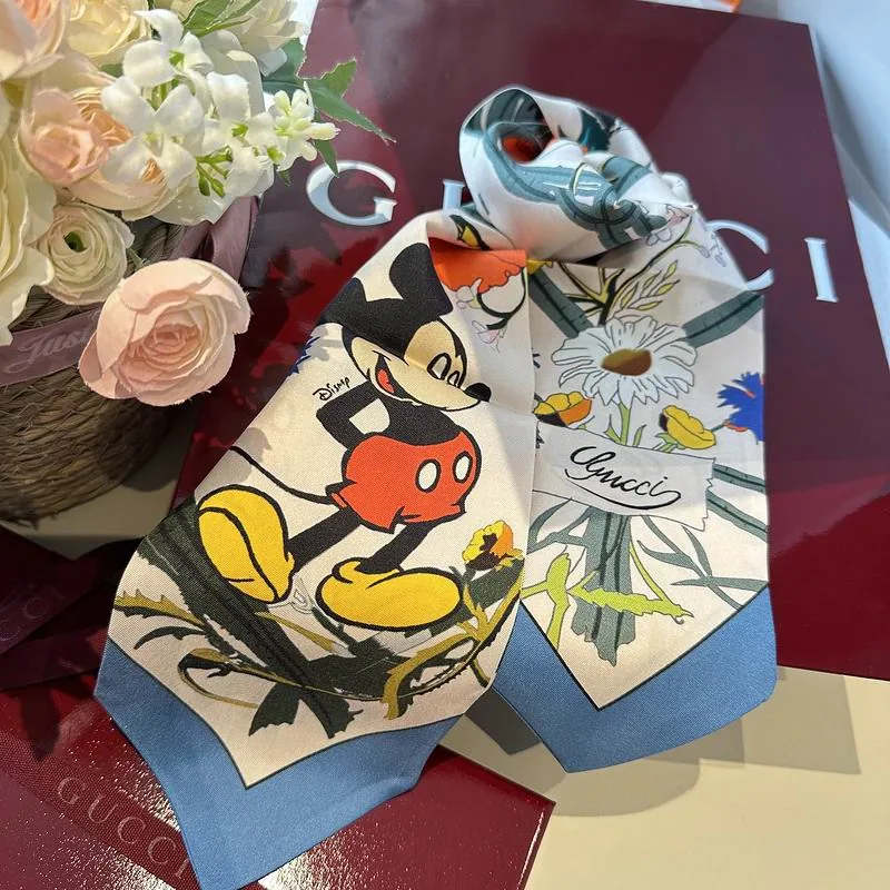 Gucci HM14 Floral Silk Ribbon, catalog view 3, HM14