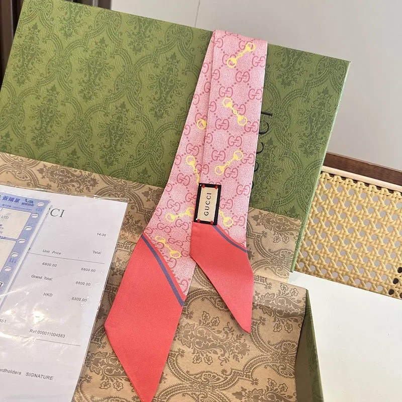 Gucci HM14 Floral Silk Ribbon, catalog view 5, HM14