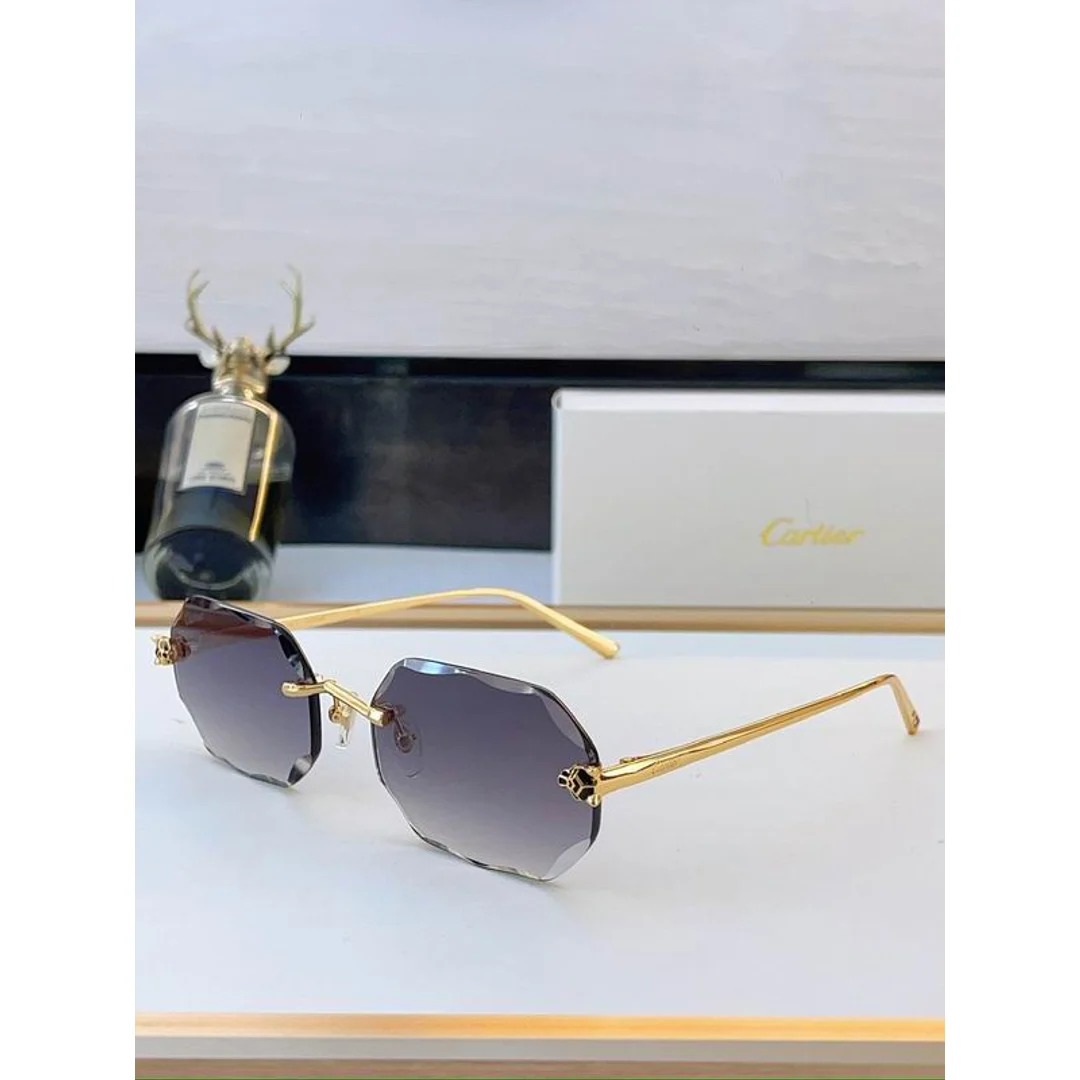 Cartier SMS471 Soft-Square Gradient Sunglasses, product-only source view 1, SMS471