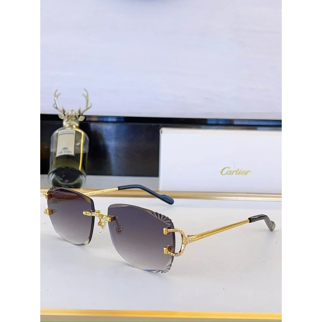 Cartier SMS472 Gradient Navigator Sunglasses, product-only source view 1, SMS472