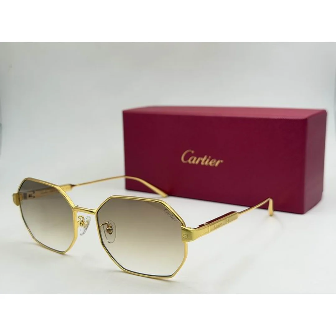 Cartier SMS476 Geometric Sunglasses, catalog view 3, SMS476