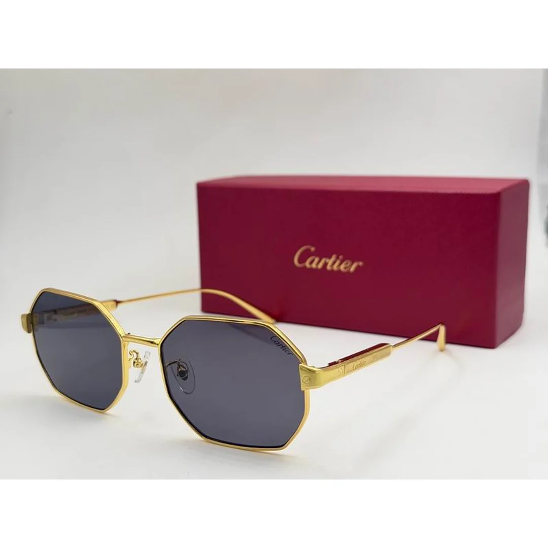 Cartier SMS476 Geometric Sunglasses, catalog view 4, SMS476
