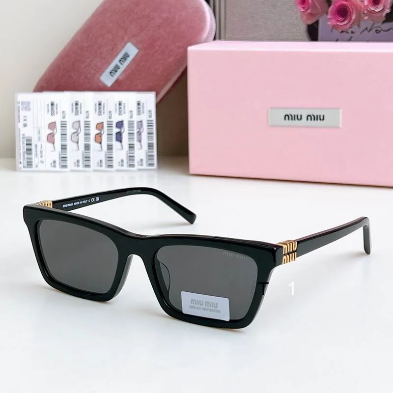 MiuMiu MUA05S Rectangular Sunglasses, source view 1, SKU MUA05S
