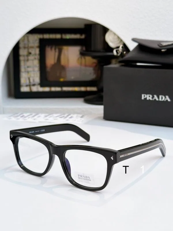 Prada SPRA17SF Rectangular Glasses and Sunglasses, source view 6, SKU SPRA17SF