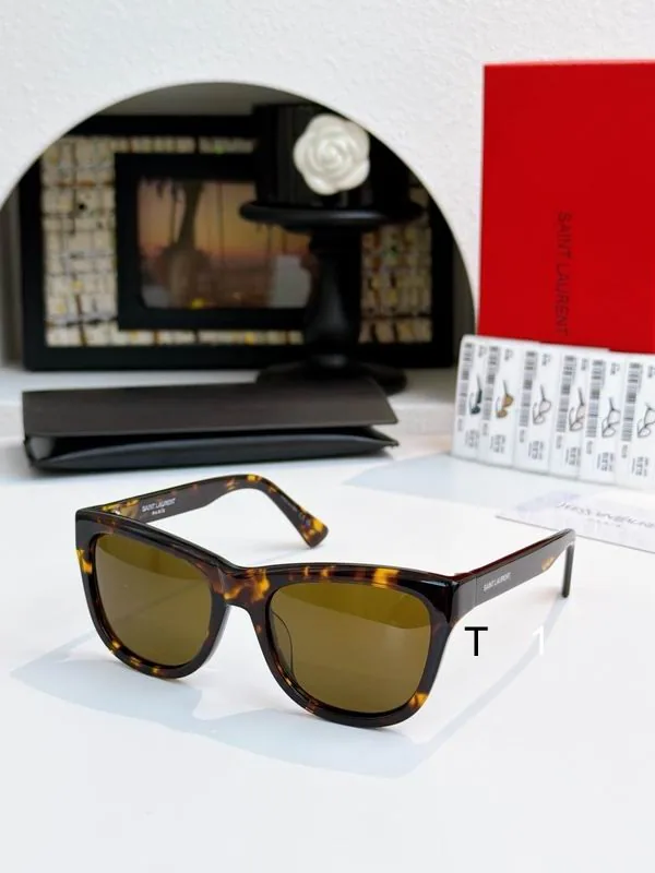 YSL SL816 Square Optical Glasses and Sunglasses, source view 6, SKU SL816