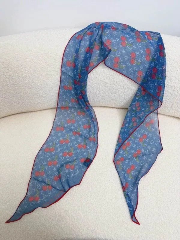 LV Silk Scarf 25X175cm E06, source view 2, SKU 25X175cm