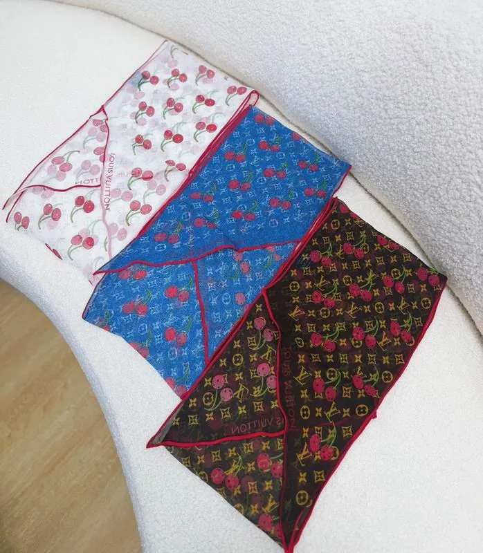 LV Silk Scarf 25X175cm E06, source view 4, SKU 25X175cm