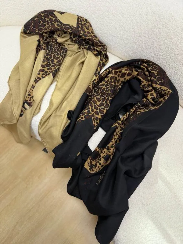 YSL Silk Scarf 135X135cm E12, source view 1, SKU 135X135cm