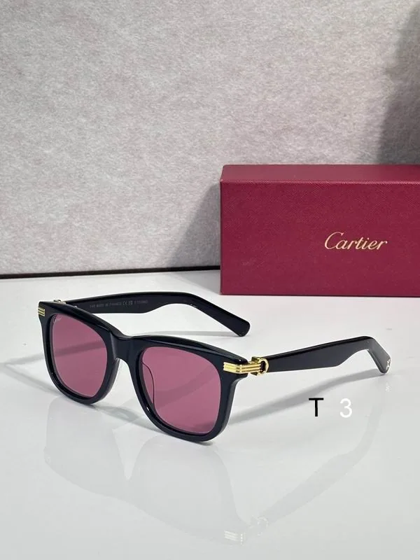 Cartier CT0396 Mixed-Lens Sunglasses, catalog view 3, CT0396