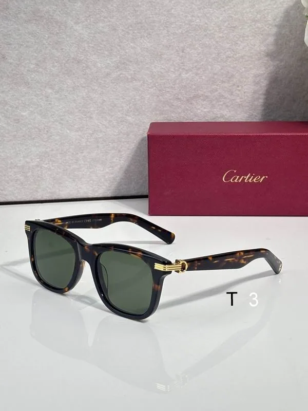 Cartier CT0396 Mixed-Lens Sunglasses, catalog view 4, CT0396