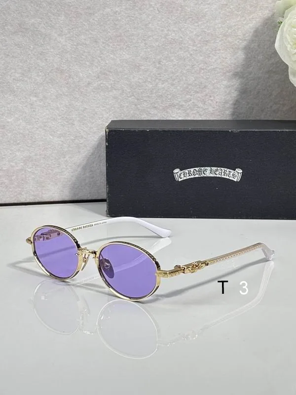 Chrome Hearts CH9209 Round Sunglasses, catalog view 1, CH9209
