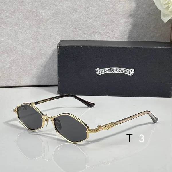 Chrome Hearts SLIP Angular Sunglasses, catalog view 3, SLIP