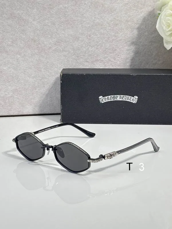 Chrome Hearts SLIP Angular Sunglasses, catalog view 5, SLIP