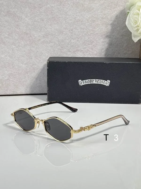 Chrome Hearts SLP Slim Metal Sunglasses, catalog view 3, SLP