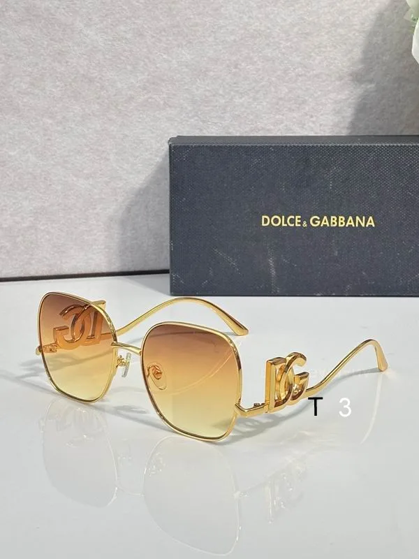 DG DG1497LB Gradient Round Sunglasses, catalog view 5, DG1497LB