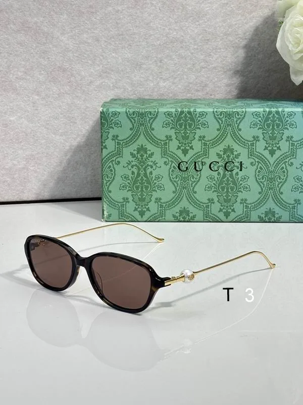 Gucci 081701 Metal-Frame Sunglasses, catalog view 6, 081701