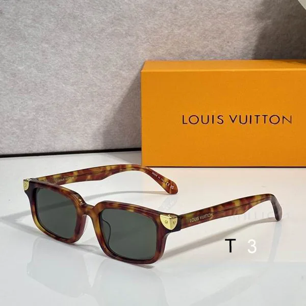 LV Z3595W Rectangular Sunglasses, catalog view 3, Z3595W