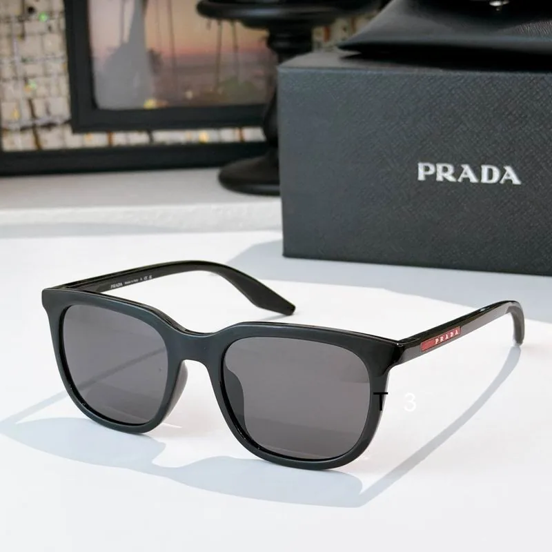 Prada B09 Angular Sunglasses, catalog view 3, B09