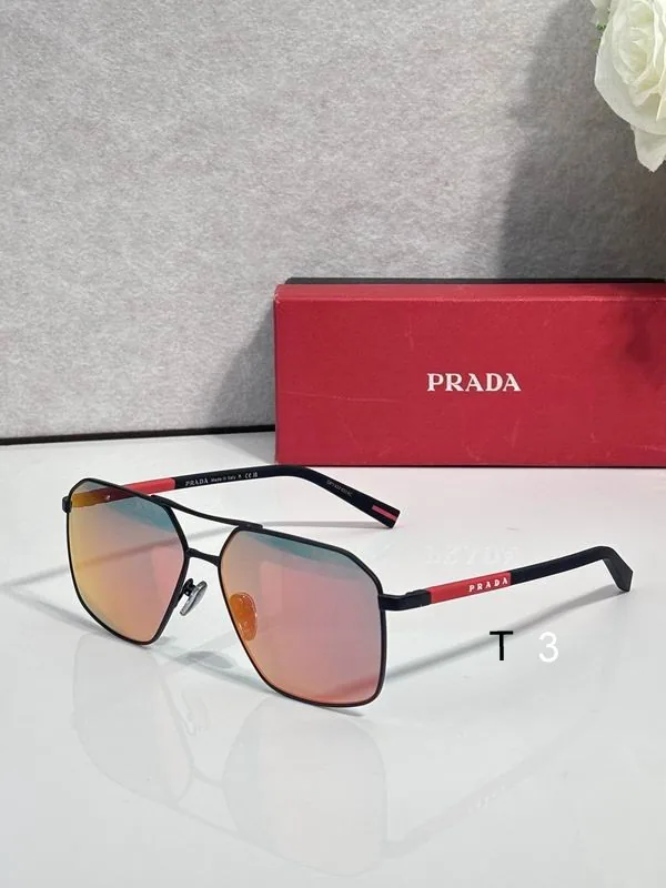 Prada SPSA50 Shield Sunglasses, catalog view 3, SPSA50