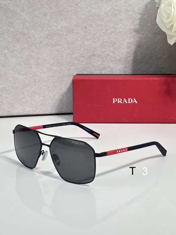Prada SPSA50 Shield Sunglasses, catalog view 4, SPSA50