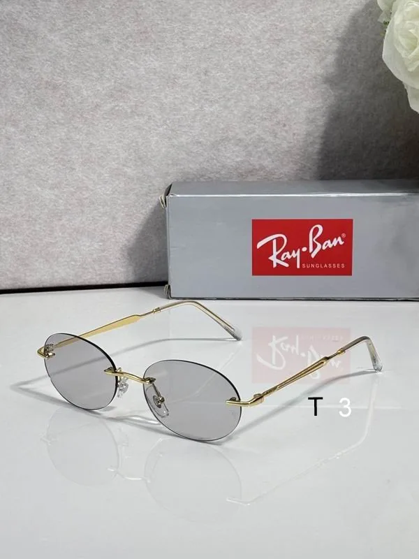 Rayban 3767 Wire-Rim Sunglasses, catalog view 3, 3767