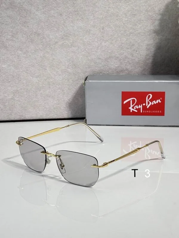 Rayban 3768 Thin-Frame Sunglasses, catalog view 3, 3768
