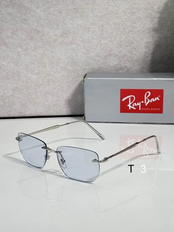 Rayban 3768 Thin-Frame Sunglasses, catalog view 4, 3768