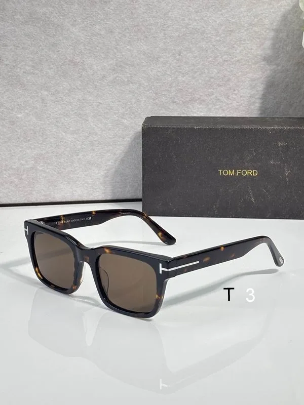TF TF1333 Rectangular Mixed-Lens Sunglasses, catalog view 1, TF1333