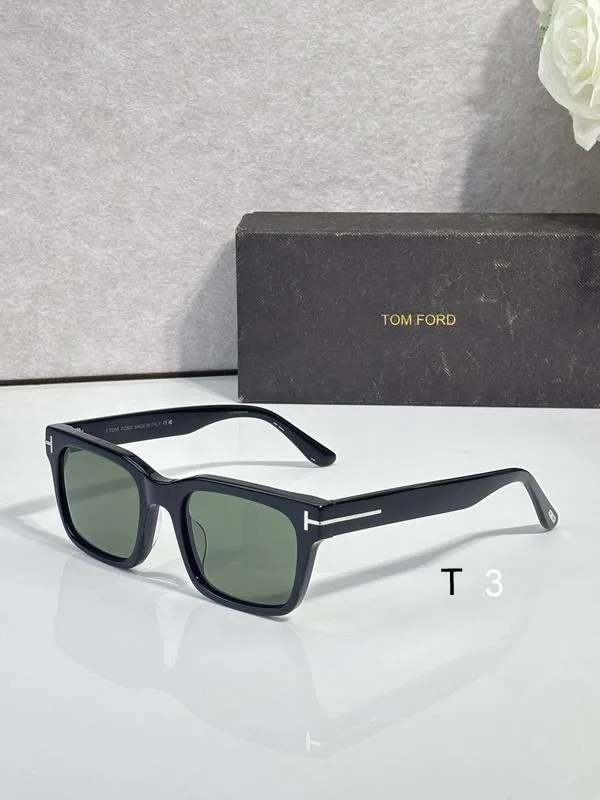 TF TF1333 Rectangular Mixed-Lens Sunglasses, catalog view 6, TF1333