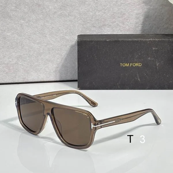TF TF1335 Angular Yellow-Lens Sunglasses, catalog view 3, TF1335
