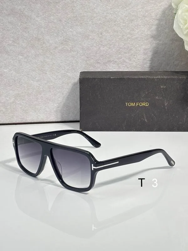 TF TF1335 Angular Yellow-Lens Sunglasses, catalog view 5, TF1335