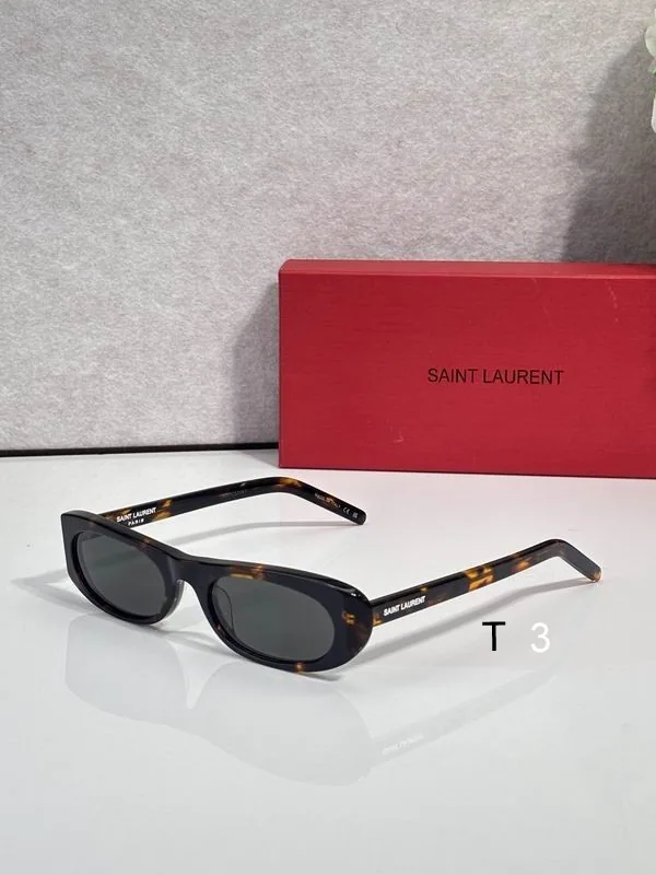 YSL SL557 Mixed-Lens Sunglasses, catalog view 1, SL557