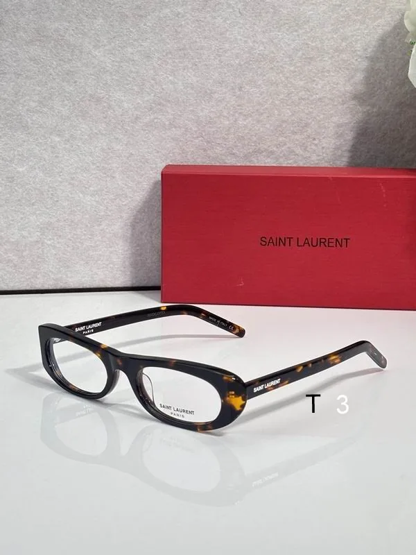 YSL SL557 Mixed-Lens Sunglasses, catalog view 4, SL557
