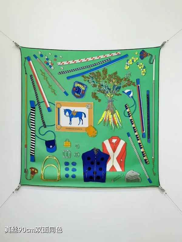 Hermes Silk Scarf 90X90cm E19, source view 5, SKU 90X90cm