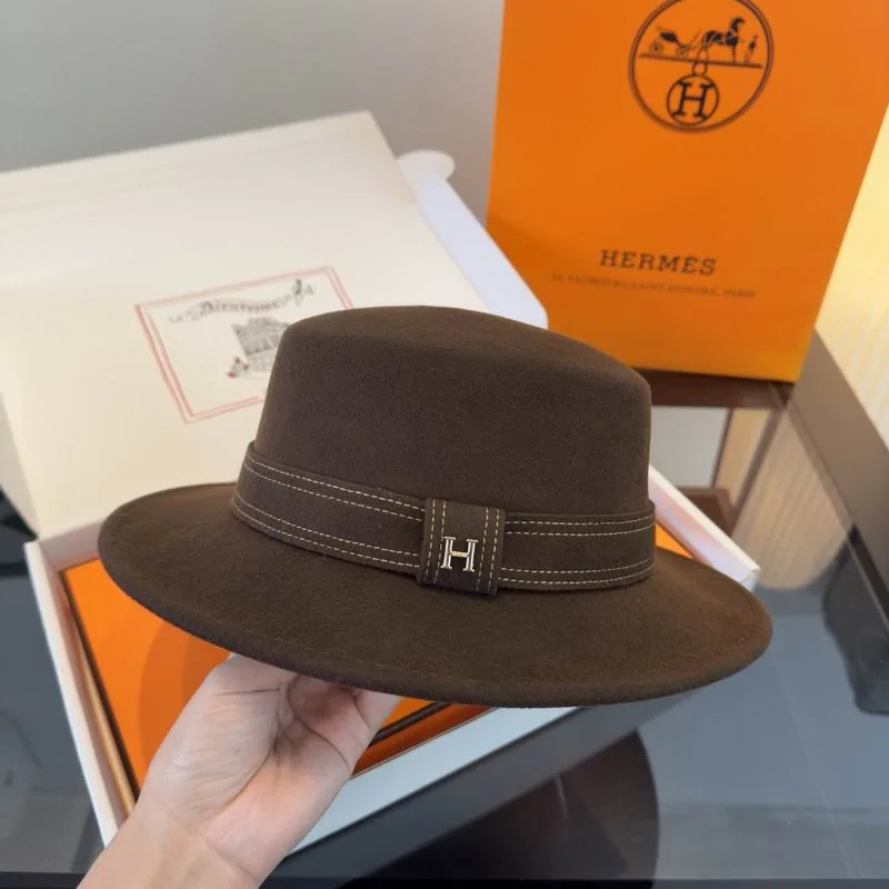 Hermes DX53 Structured Brim Hat, catalog view 4, DX53
