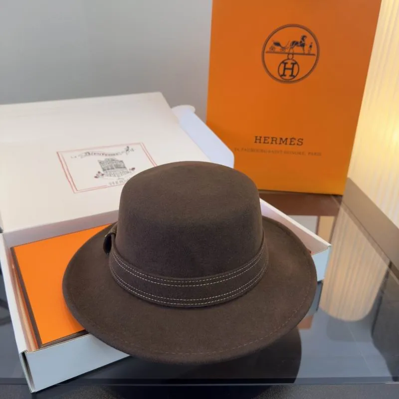 Hermes DX53 Structured Brim Hat, catalog view 5, DX53