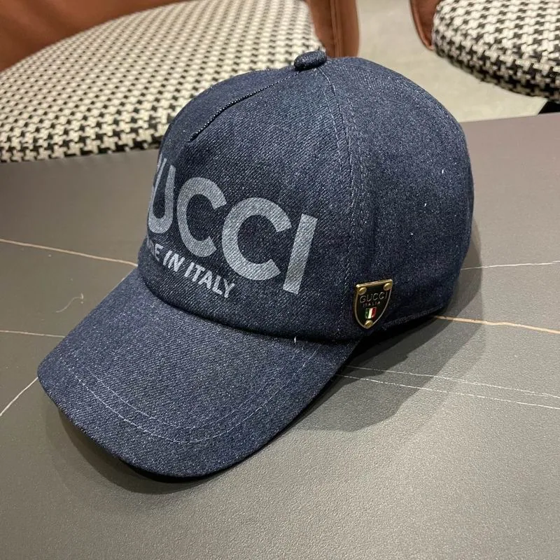 Gucci 1083 Black Logo Baseball Cap, catalog view 4, 1083