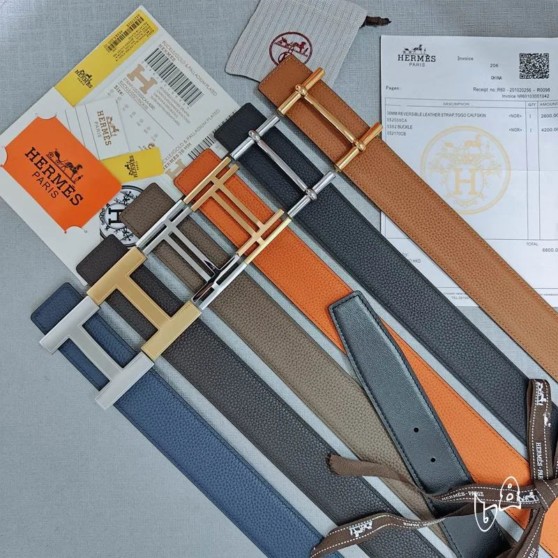 Hermes LB32 38mm Reversible-Look Belt, catalog view 1, LB32