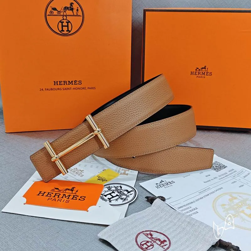 Hermes LB32 38mm Reversible-Look Belt, catalog view 3, LB32