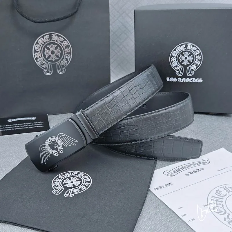 Chrome Hearts Belt 35mmX90-125cm lb, source view 3, SKU 35mmX90-125cm