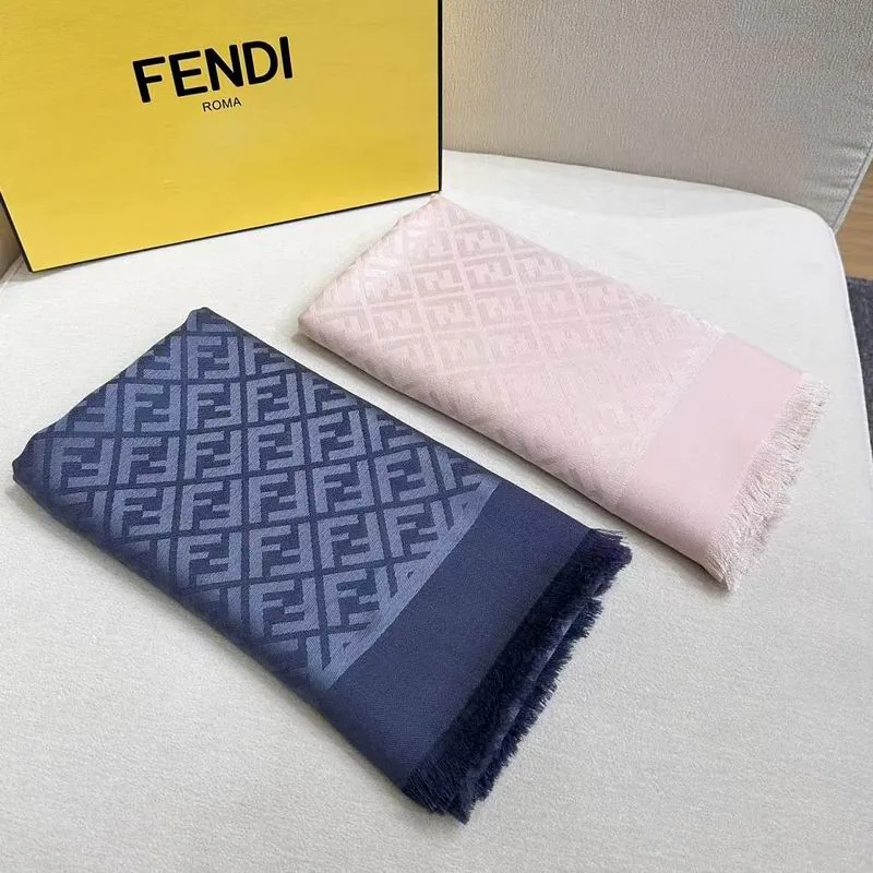 Fendi HM Monogram-Look Scarf, catalog view 1, HM-68
