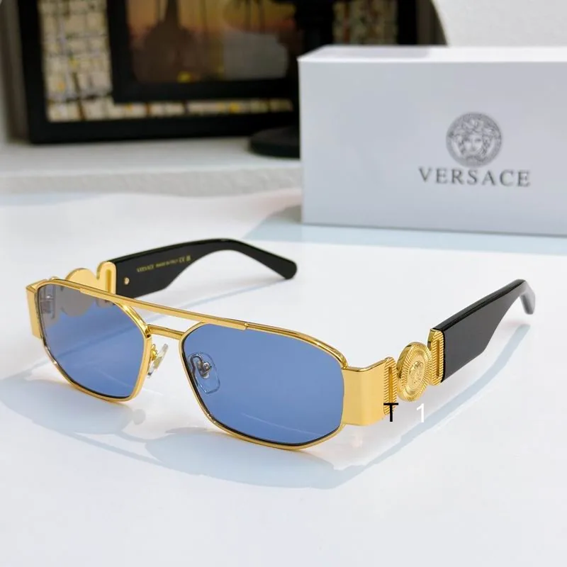 Versace OVE2287 Emblem Rectangular Sunglasses, source view 1, SKU OVE2287