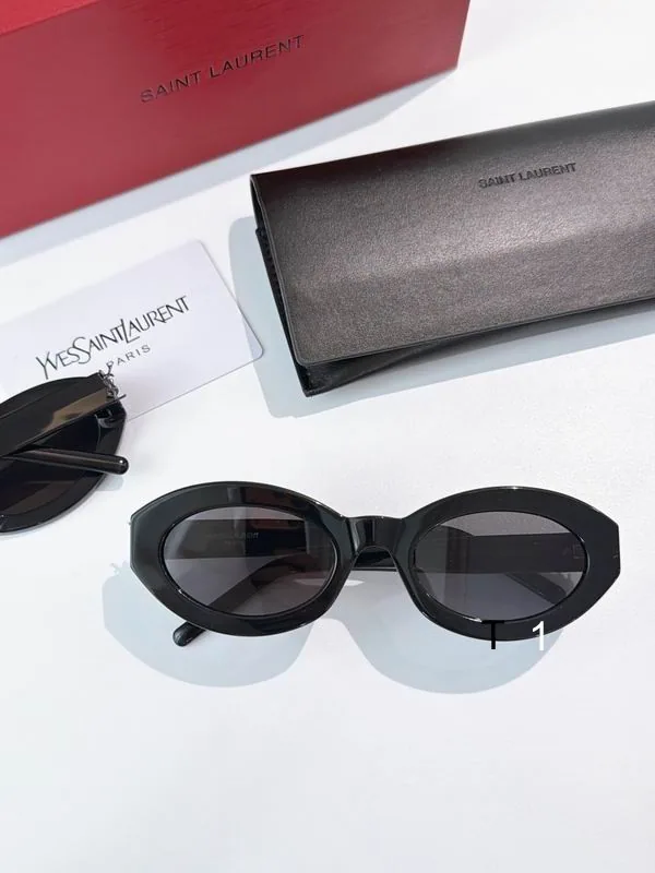 YSL M136 Oval Sunglasses, source view 1, SKU M136