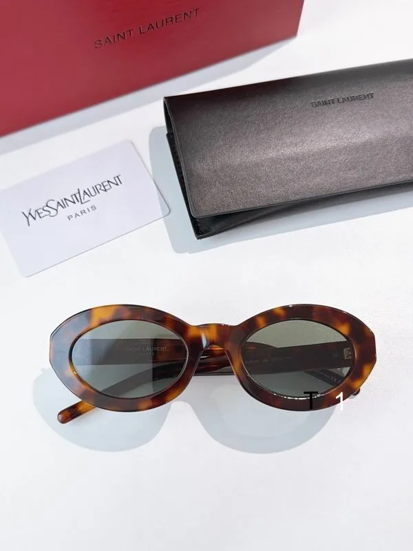 YSL M136 Oval Sunglasses, source view 4, SKU M136