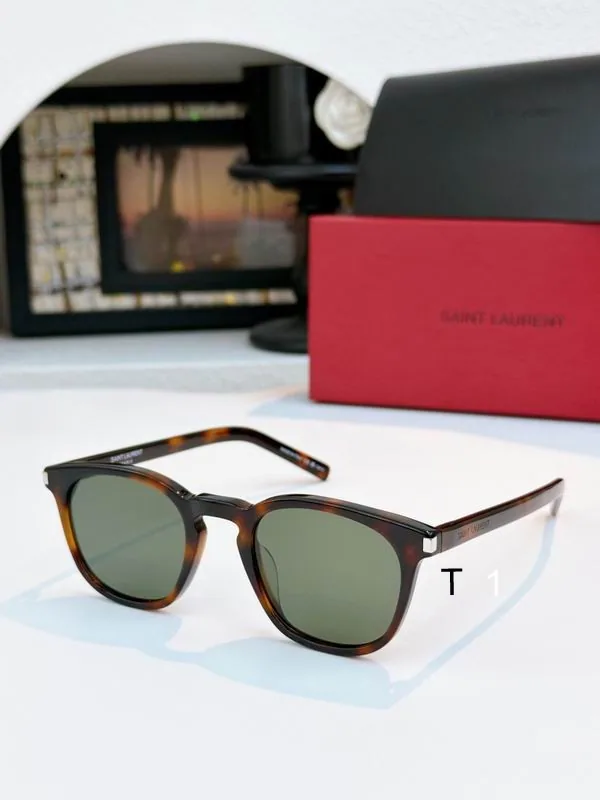 YSL SL28 Square Optical Glasses and Sunglasses, source view 6, SKU SL28