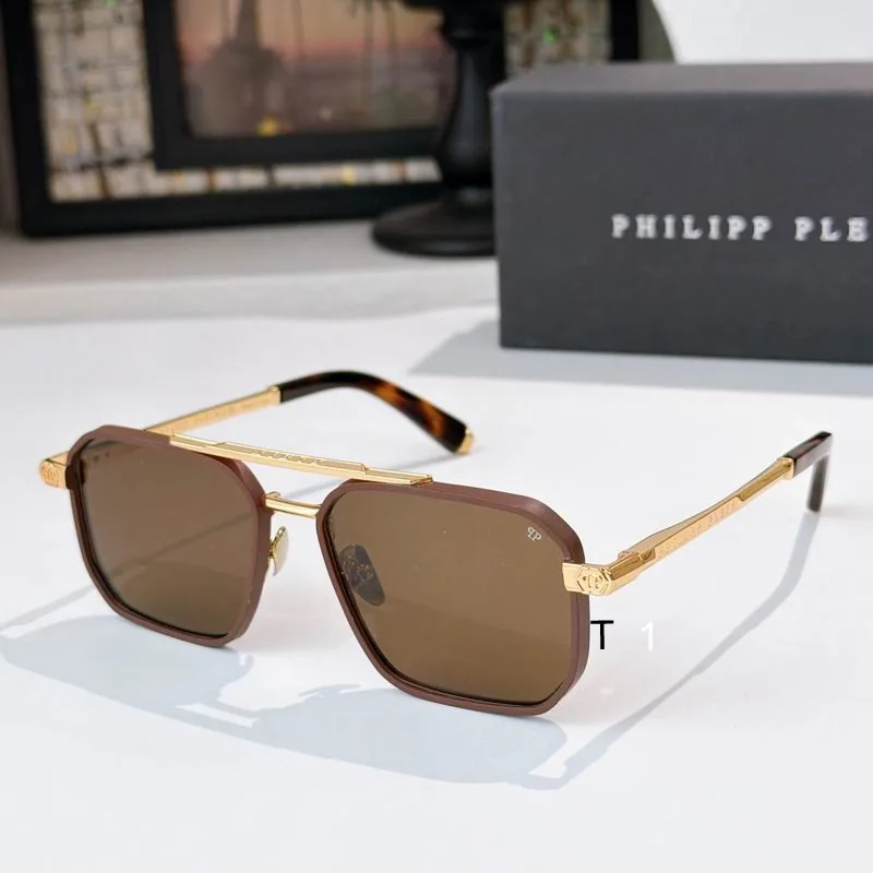 PHILIPP PLEIN VPP197 Geometric Sunglasses, source view 1, SKU VPP197