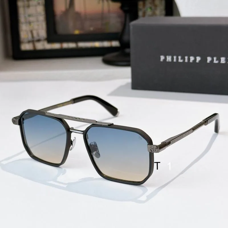 PHILIPP PLEIN VPP197 Geometric Sunglasses, source view 4, SKU VPP197